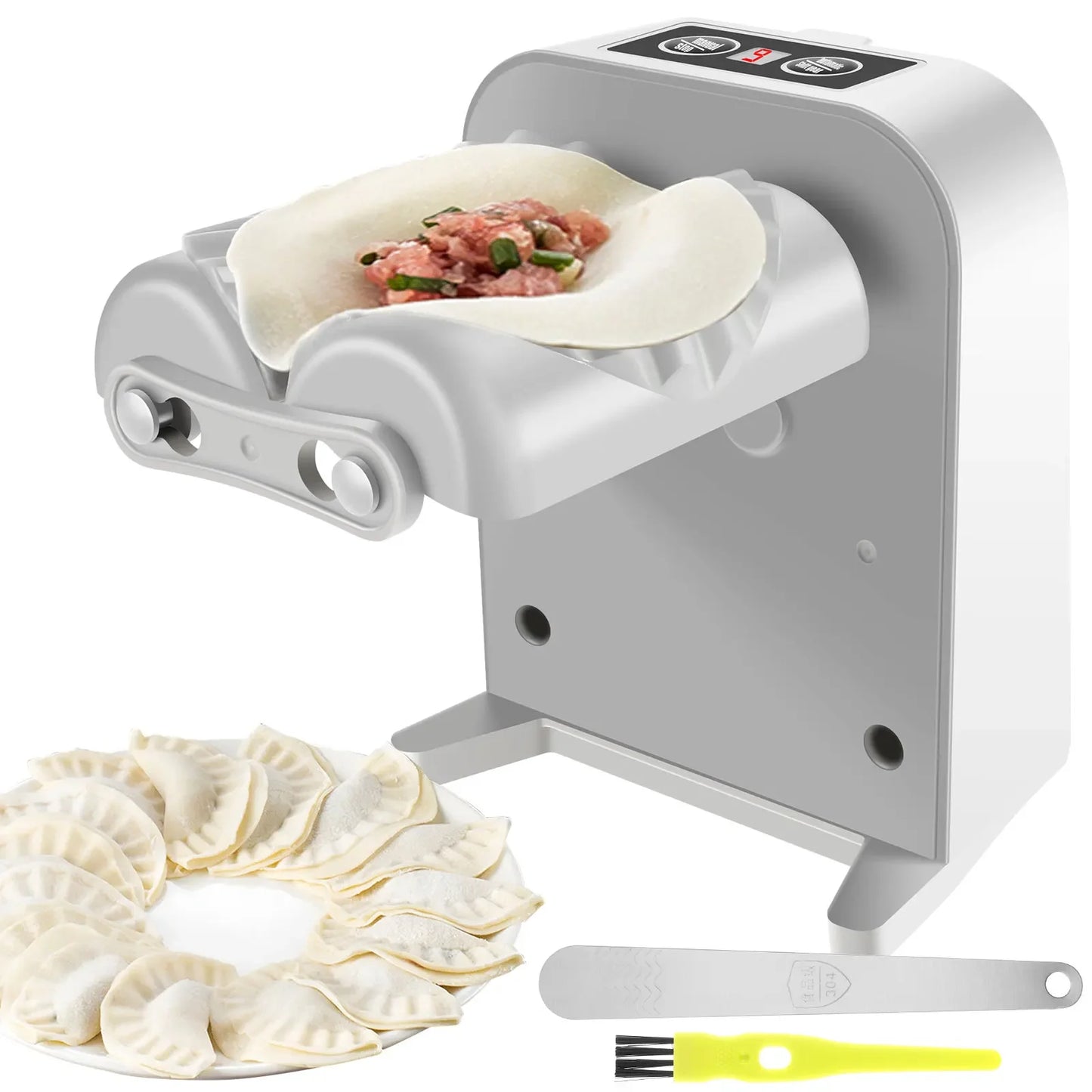 Dumpling Maker Maschine: Automatische Dumpling Form Presse für Empanadas, Ravioli, Küchenzubehör