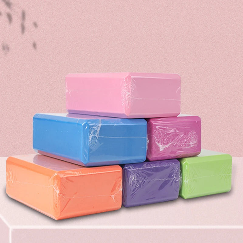 Yoga Block Set aus Schaumstoff – Multifunktionale Gym Blöcke für Fitness, Stretching, Körperformung und Dehnübungen