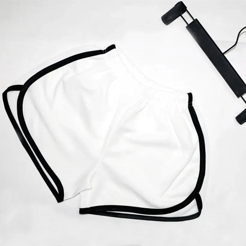 Elastische, hochwertige Damen Shorts – Locker sitzend, schnelltrocknend, dünn und ideal für Sommer, Laufen, Fitness und Freizeit. Anti-Einblicke Design.