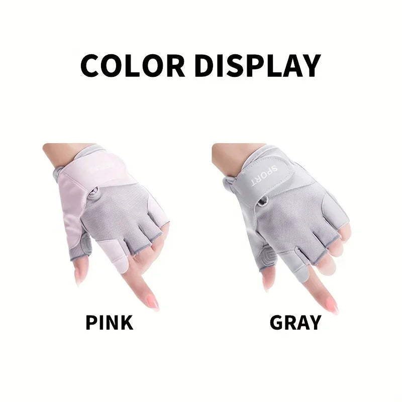 Fitness Handschuhe mit hervorragendem Grip – Leichte Workout Gloves für Gewichtheben, Radfahren, Training und Rudern – Unisex