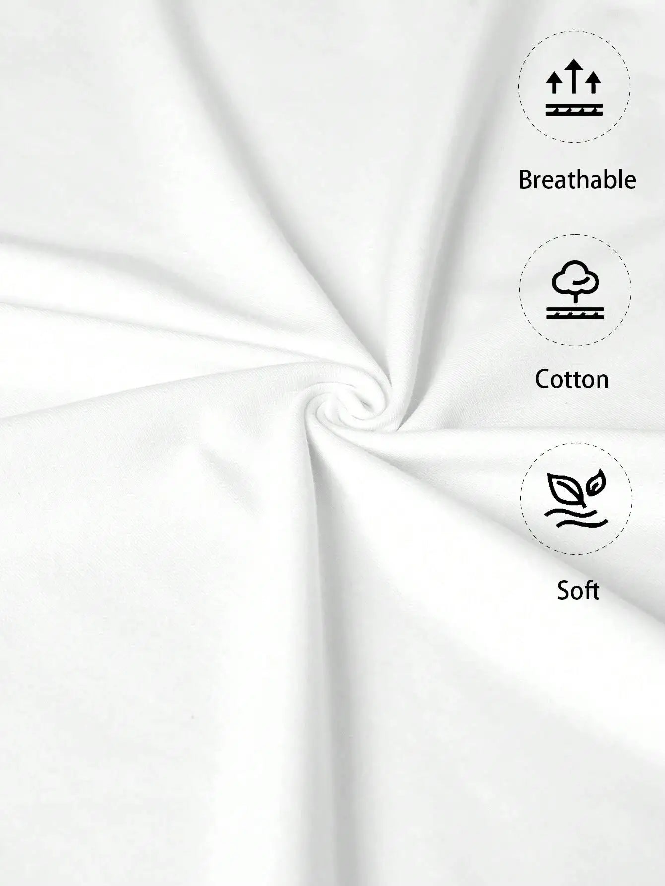 Schlichte Linienmuster Damen T-Shirt mit Gesichtsdruck – Weiche Baumwolle, lockere Passform, kurzärmelig, lässige und bequeme Kleidung