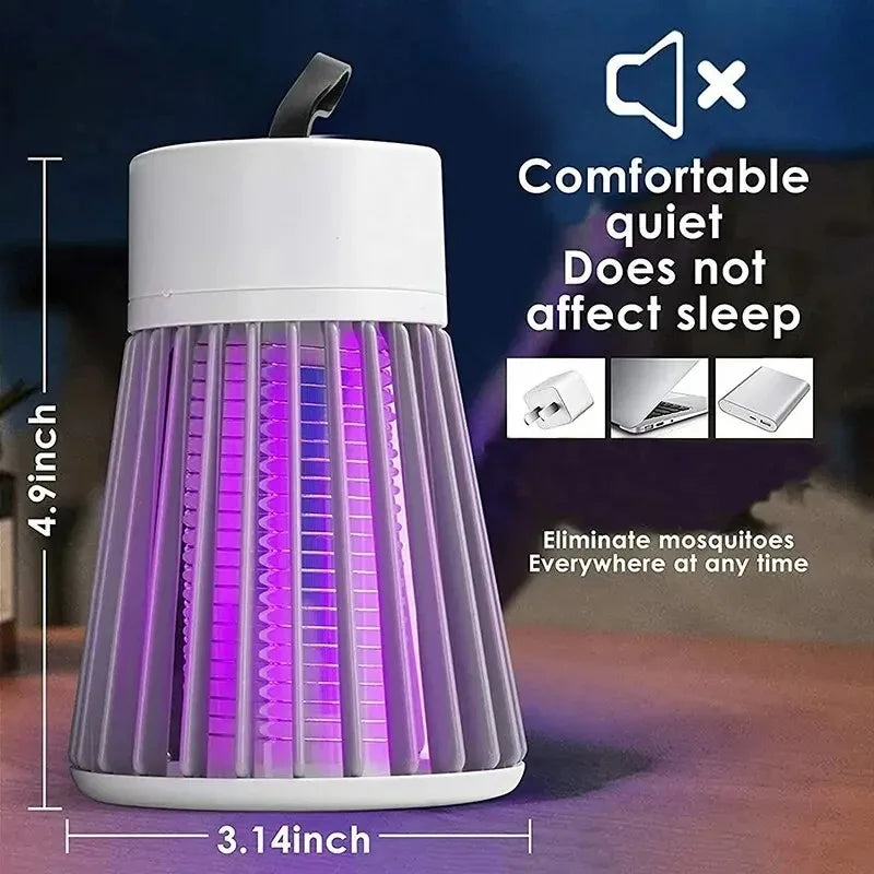 Tragbare USB-Mückenlampe – Insektenvernichter und Moskitoschutz für Schlafzimmer und Outdoor-Nutzung