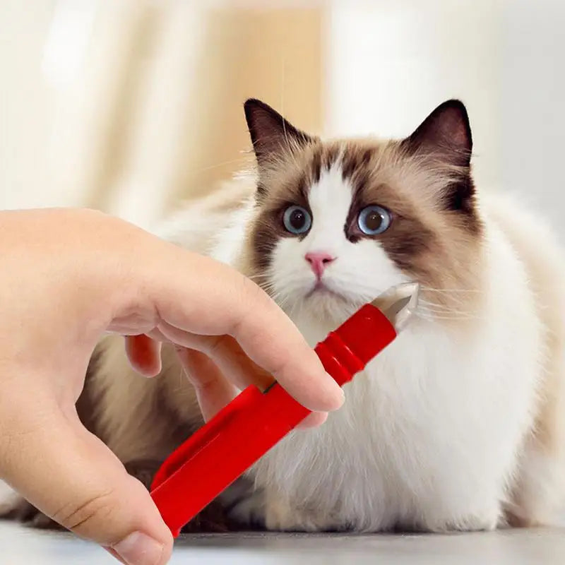 4-teiliges Zeckenentferner-Set – Mit Pinzette, Floh- & Läusekamm, Für Hunde, Katzen, Pferde & Menschen