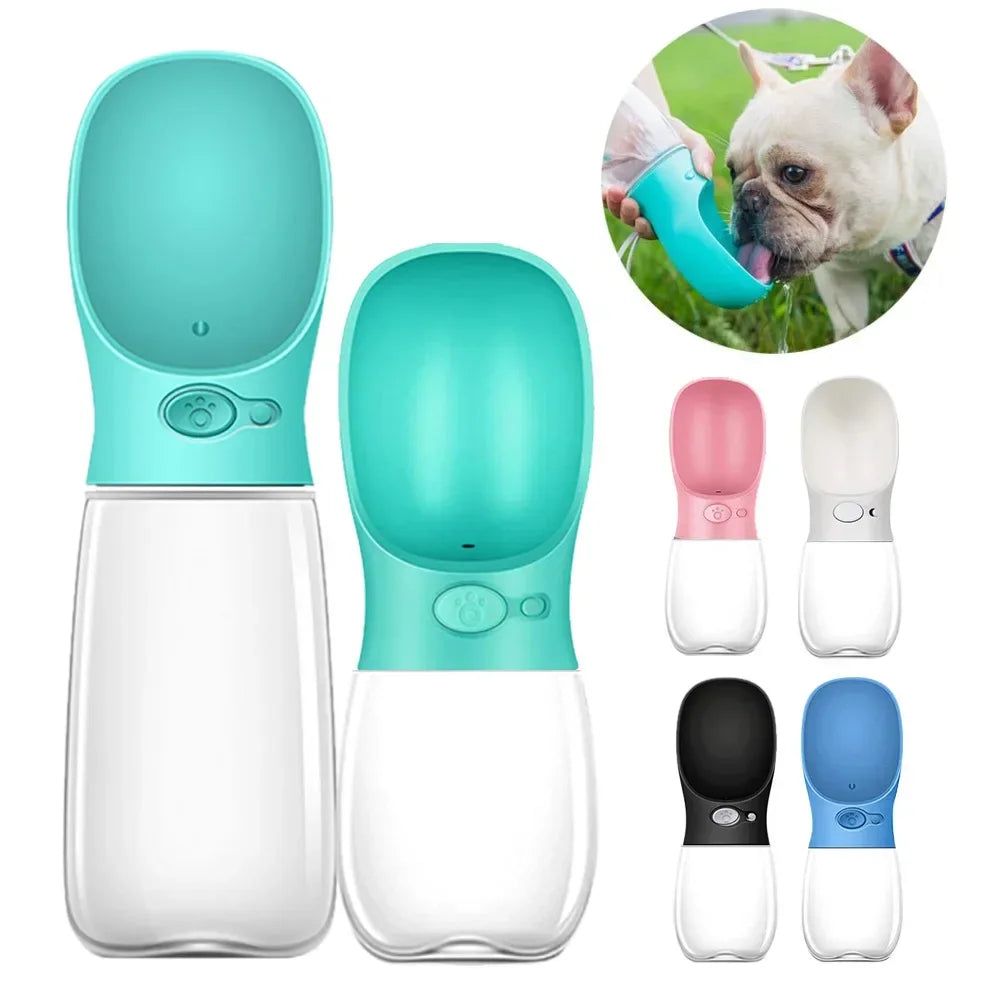 350ml/550ml Tragbare Hundewasserflasche mit Schüssel – Ideal für Outdoor-Spaziergänge, Reisen und für Haustiere, einschließlich Katzen, Wasserflasche für Hunde und Welpen