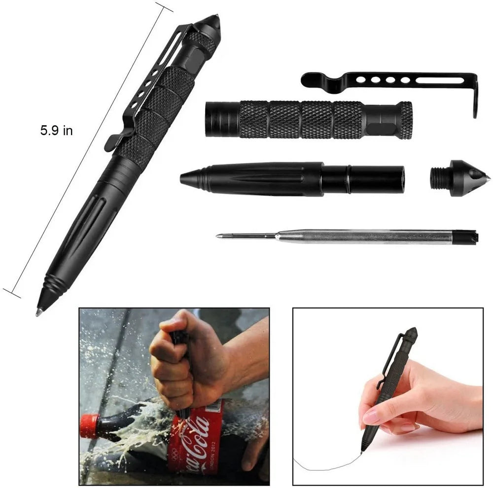 Militärischer taktischer Stift aus Aluminiumlegierung