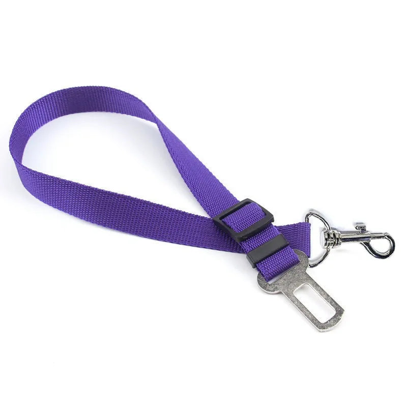 Hundesicherheitsgurt für Auto – Verstellbare Autoleine mit Halsband für Hunde, Reise-Sicherheitsgurt für Haustiere