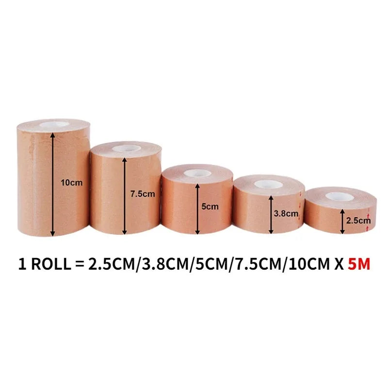 Hochwertiges Kinesiologie-Tape 5-10 cm – Athletisches, elastisches Klebeband für Muskel- und Gelenkunterstützung, ideal für Knie, Schultern und Rücken, verbessert Beweglichkeit und fördert Regeneration bei Sport und Training