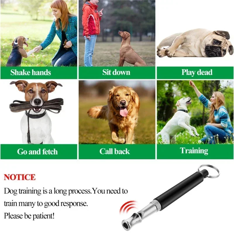 Hundepfeife mit Ultraschall – Trainingshilfe zur Bellen-Kontrolle und Erziehung von Hunden