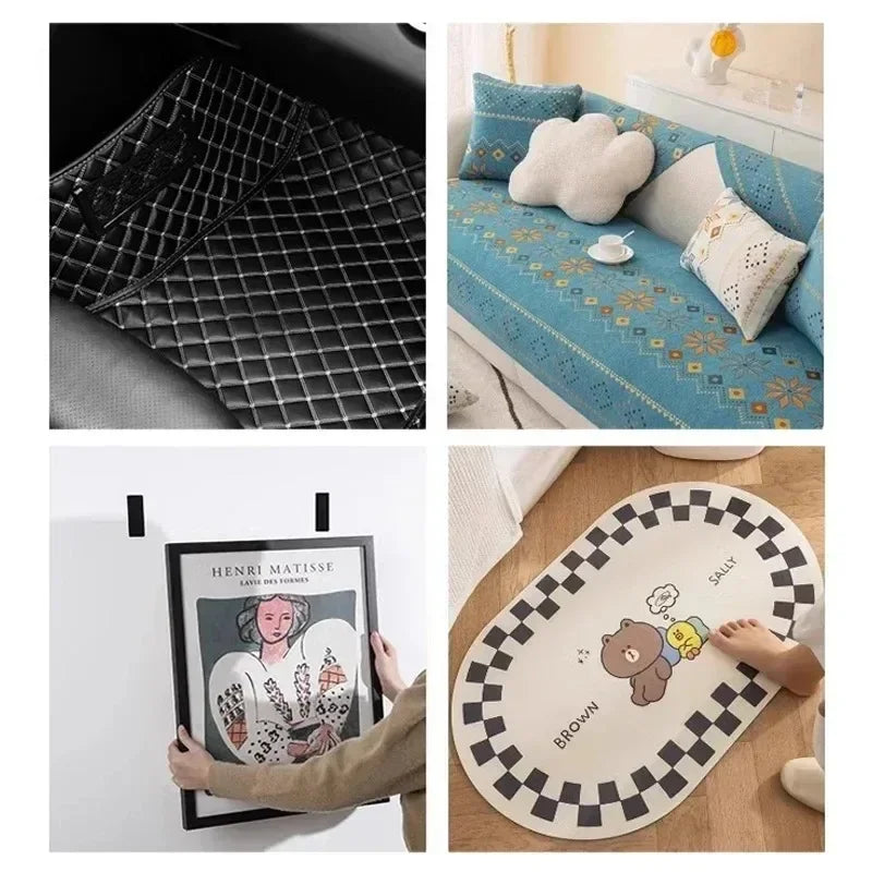 Doppelseitige Hochleistungs-Klebepads im Großhandel – Fixier-Sticker für Teppiche, Armaturenbretter und Böden, Anti-Rutsch-Grip-Tape für sicheren Halt