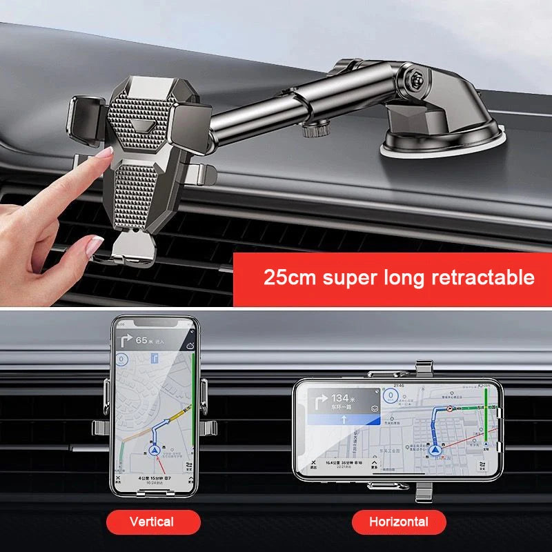 Neuer Universeller Auto-Handyhalter mit 360° Saugnapf für Windschutzscheibe – Ideal für Smartphones von 4,0 bis 7 Zoll