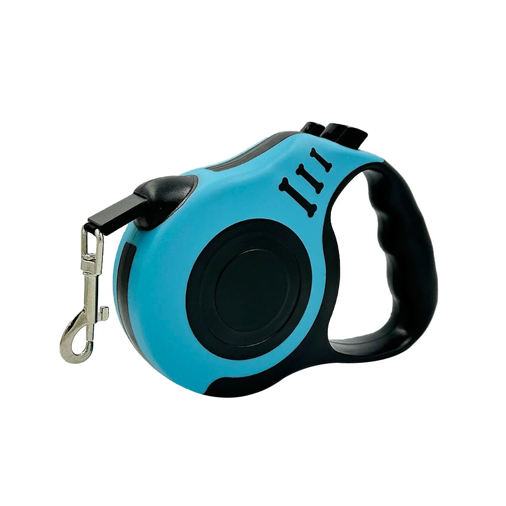 3M/5M Automatische Hundeleine für kleine Hunde & Katzen – Robuste Nylon-Ausziehleine für Spaziergänge, Wanderungen & Reisen