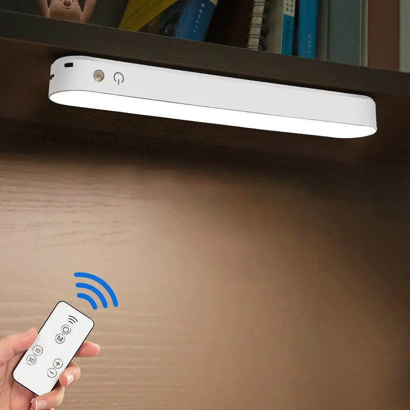 USB Wiederaufladbare LED Schreibtischlampe - Magnetische Dimmbare Tischlampe für Lesen, Büro und Schlafzimmer, Magnetische Lampe