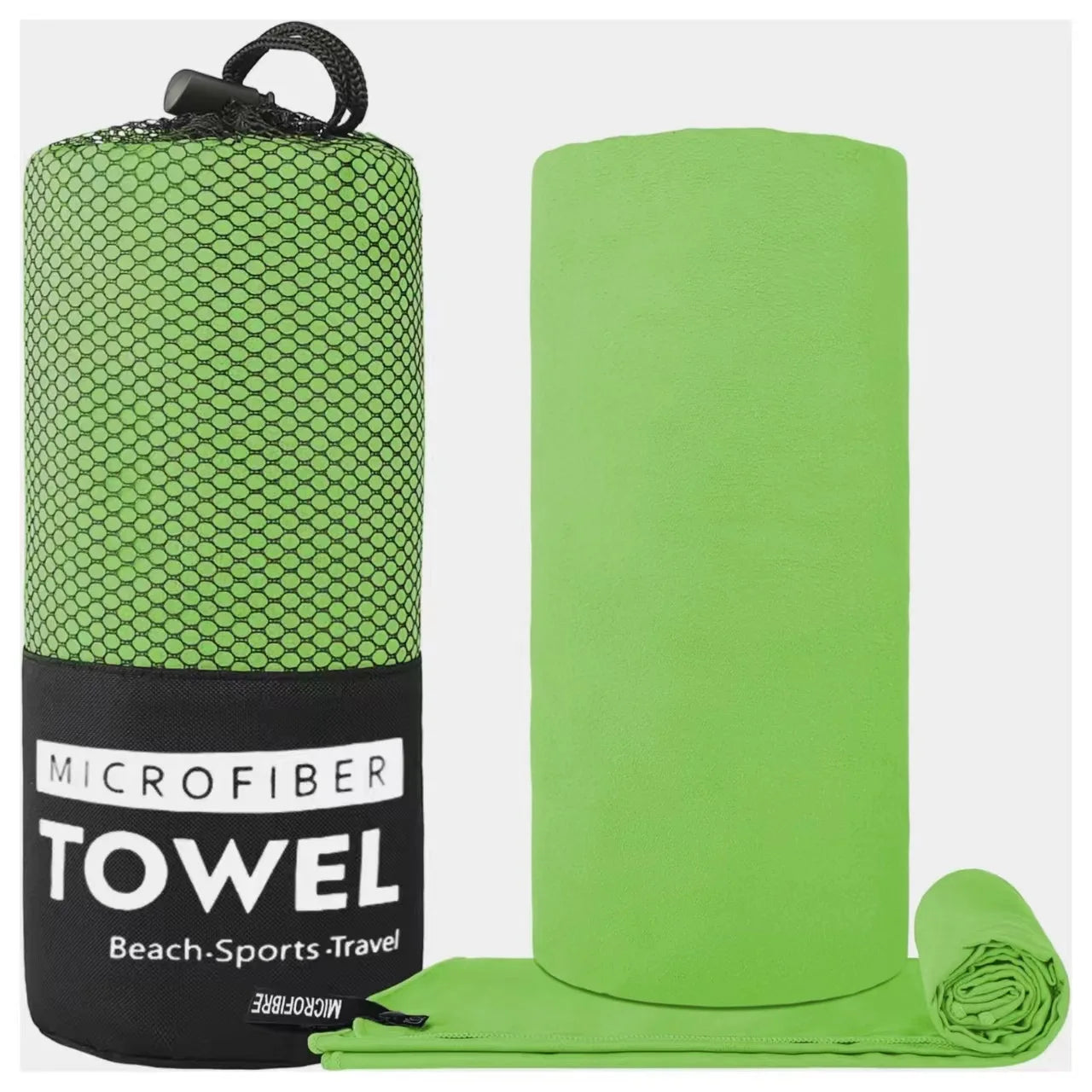 Ultraleichtes & schnelltrocknendes Mikrofaser-Sporthandtuch – Perfekt für Gym, Yoga, Schwimmen & Outdoor