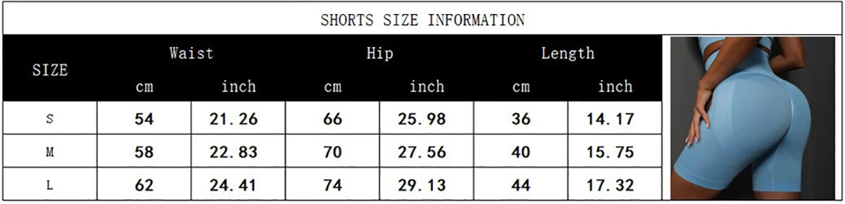 Hochwertige Seamless Yoga Shorts für Frauen – Push-Up Effekt, Hohe Taille und Elastischer Bund für Optimale Unterstützung beim Workout und Fitness