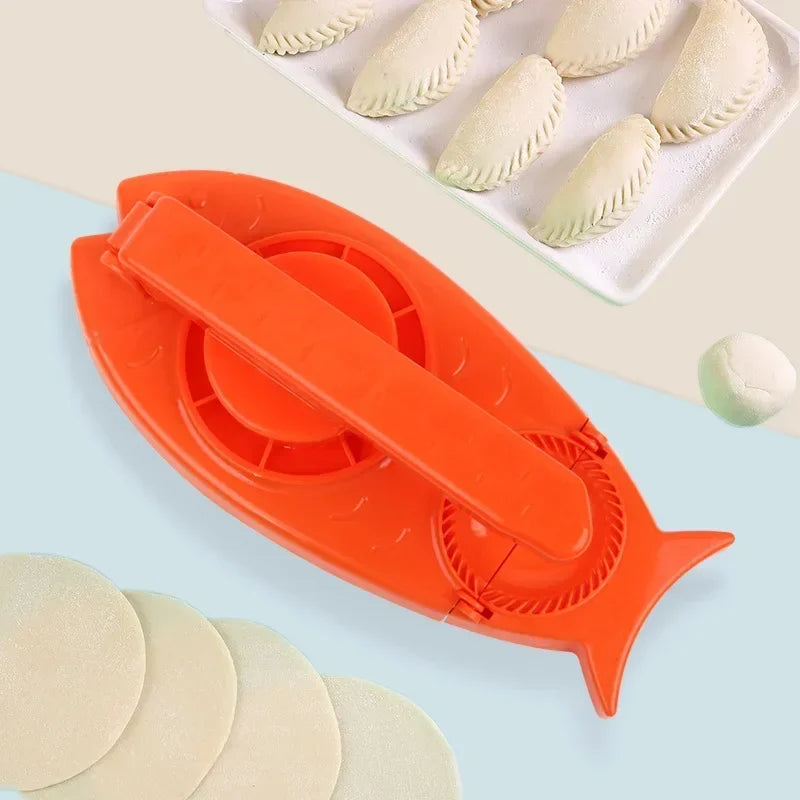 2-in-1 DIY Dumplings Maker Mold Machine - Perfekt für die einfache Herstellung von Teigtaschen zu Hause