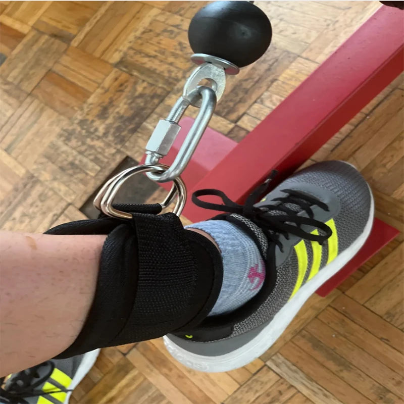 Knöchelriemen-Widerstandsbänder – Elastisches Trainingsband für Hüfte & Beine, Yoga, Pilates, Crossfit & Heimfitness