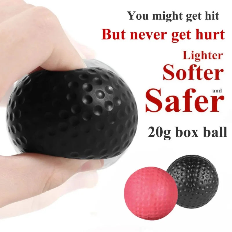 Boxen Speed Ball für MMA und Sanda Training - Kopfmontierter PU-Punchball, Fitnessgerät für Hand-Augen-Reaktion zu für Hause