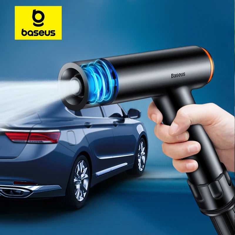 Baseus Hochdruck-Autowaschpistole – Tragbare Wassersprühdüse für Auto, Haus und Garten, effektive Reinigungslösung