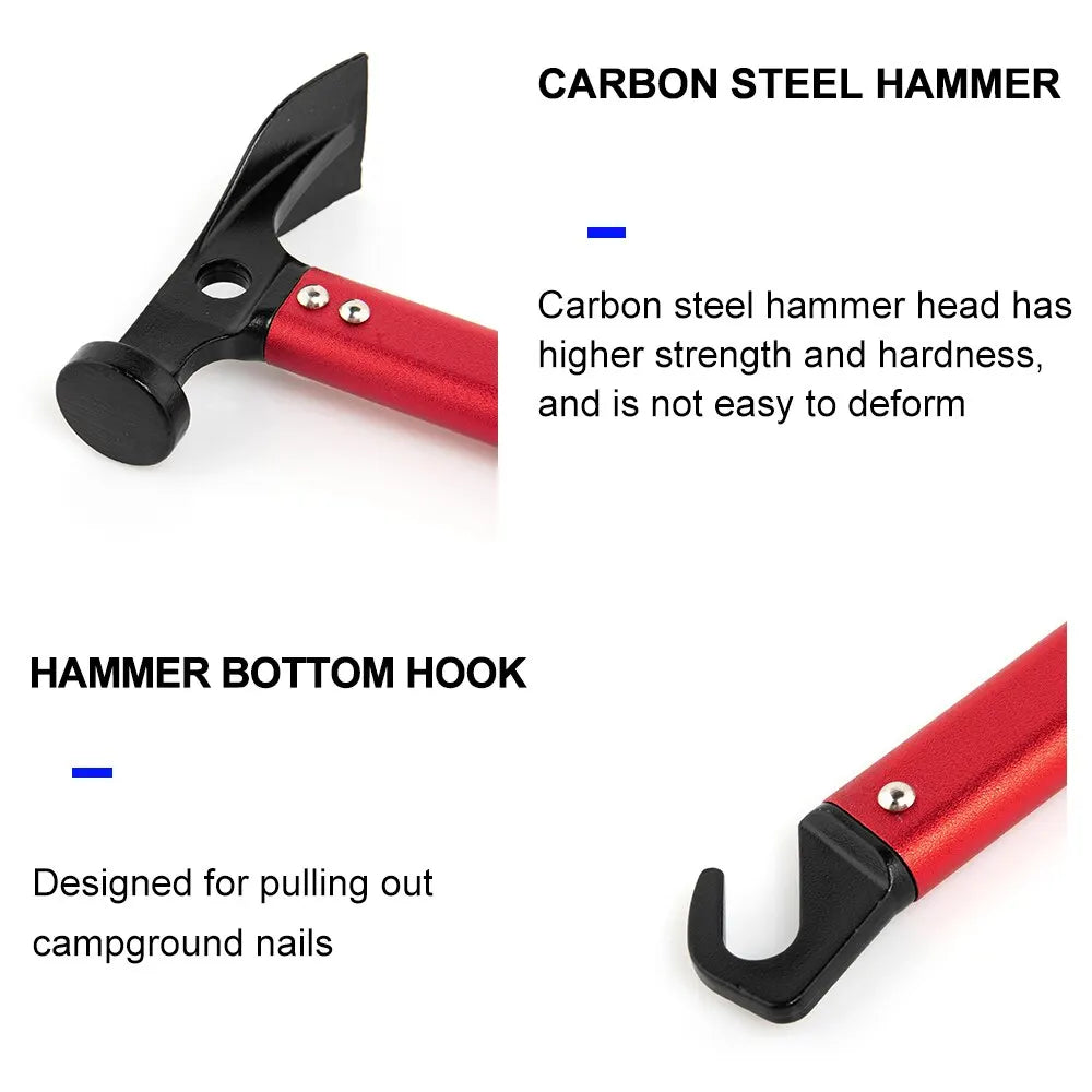 Camping-Hammer aus Edelstahl/Kupfer – Outdoor