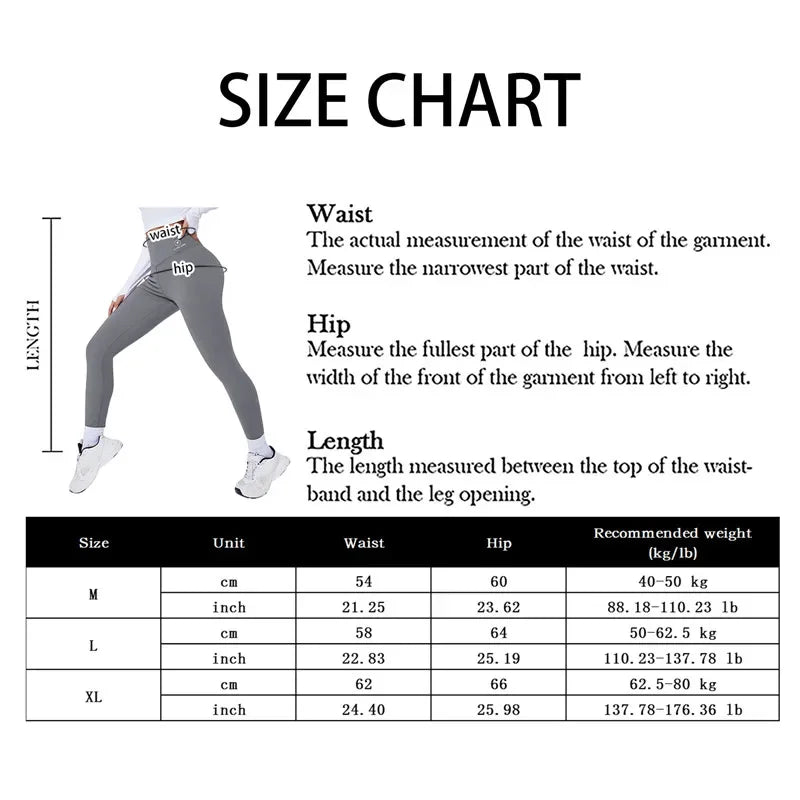 Hochwertige High-Waist Yoga Leggings – Wärmende Sporttights mit Push-Up-Effekt für ein sexy, geformtes Gesäß, ideal für Fitness und Laufen