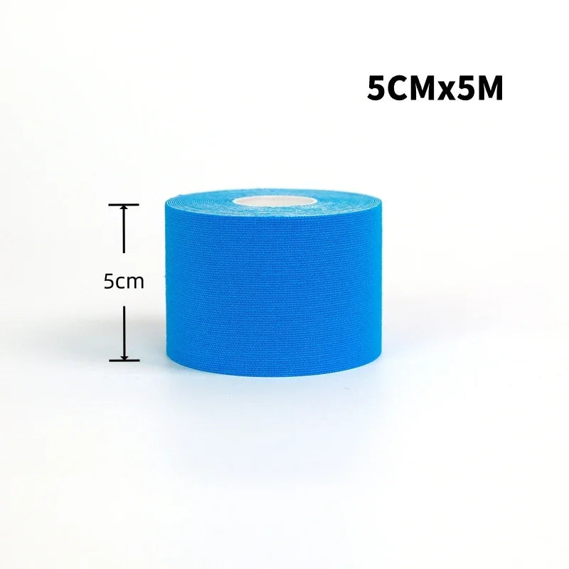 Hochwertiges Kinesiologie-Tape 5-10 cm – Athletisches, elastisches Klebeband für Muskel- und Gelenkunterstützung, ideal für Knie, Schultern und Rücken, verbessert Beweglichkeit und fördert Regeneration bei Sport und Training