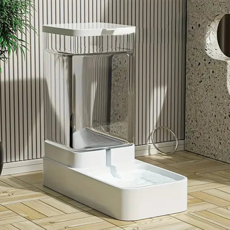 Automatischer Hunde-Futter- und Wasserspender – 1/2 Stück Set, selbstnachfüllend mit Schwerkraftsystem
