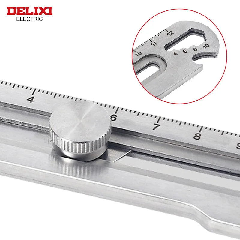 DELIXI Cuttermesser mit SK5-Klinge – Profi-Universalmesser, scharf & einziehbar, für Papier, Stoff, Film, Schaumstoff, Holz, Gummi & Kunststoff