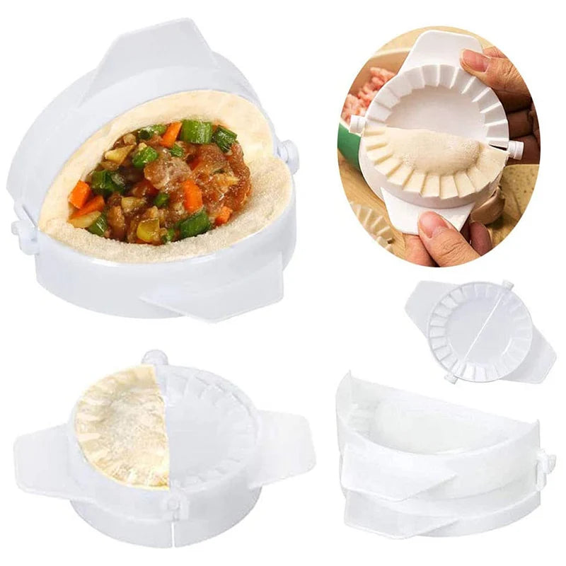 Dumpling Tools Set: 5-teiliges Set mit verschiedenen Größen von Dumpling Formen für hausgemachte Hand Pies, Dumplings, Ravioli