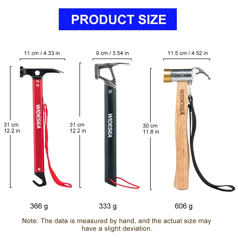 Camping-Hammer aus Edelstahl/Kupfer – Outdoor