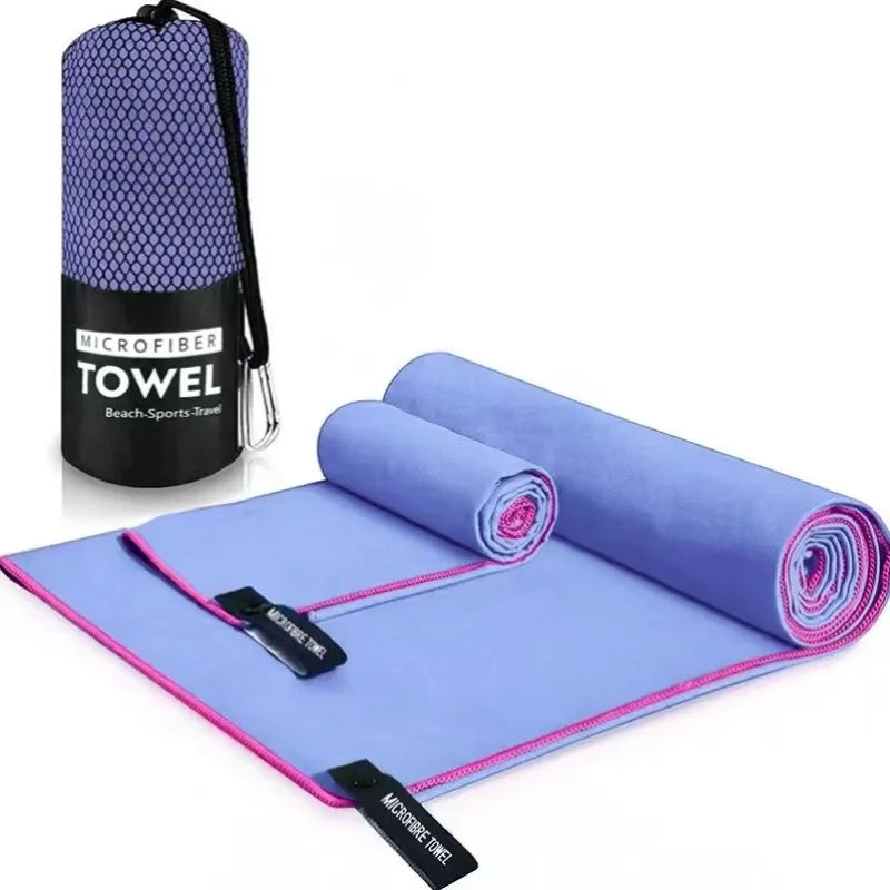 Sport Mikrofaser Handtuch – Ultralight & schnell trocknend, ideal für Pool, Gym, Yoga und Strand
