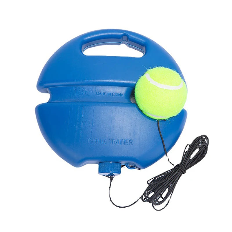 Hochleistungs-Tennis-Trainingshilfe mit elastischem Seil – Selbstständiger Rückprall-Tennis-Trainer, Solo Tennis Trainer für sichtbare Resultate