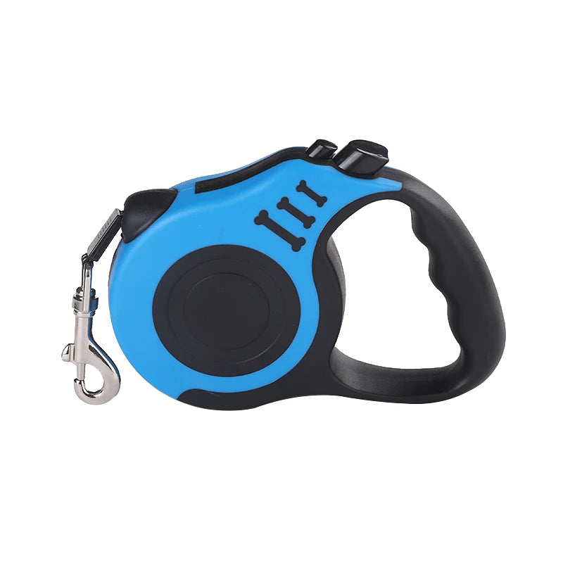 3M/5M Automatische Hundeleine für kleine Hunde & Katzen – Robuste Nylon-Ausziehleine für Spaziergänge, Wanderungen & Reisen