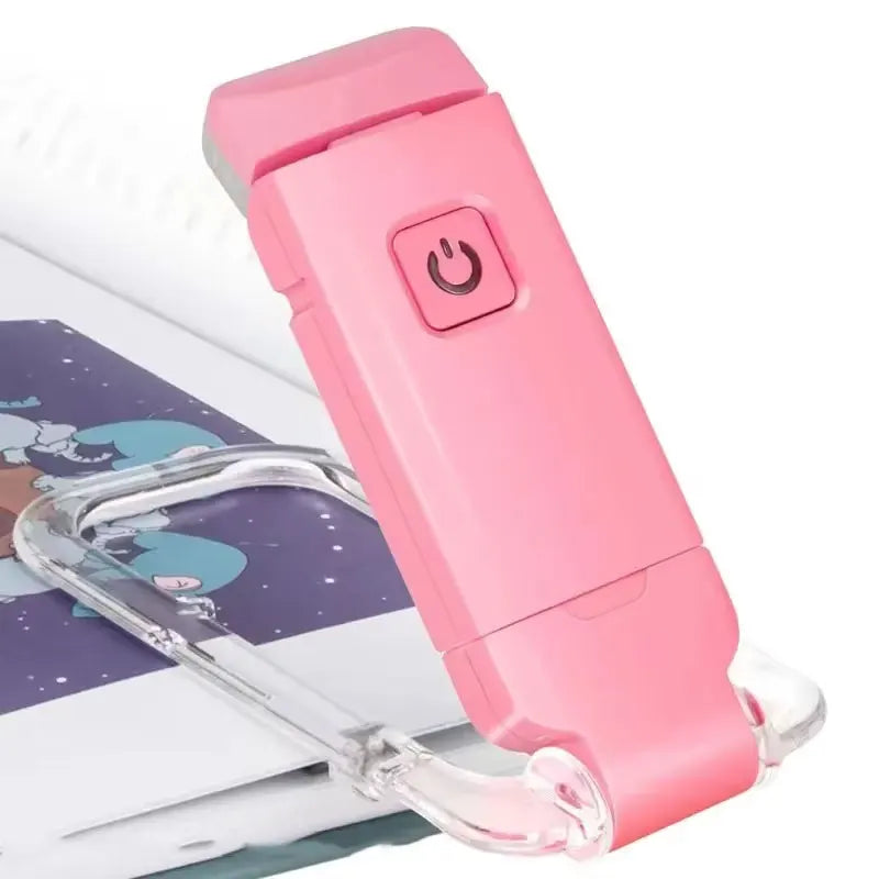 Augenschonende LED Leseleuchte mit USB-Aufladung – Kompakte Clip-Lampe für Lesen, Nachtlicht und Schreibtischbeleuchtung