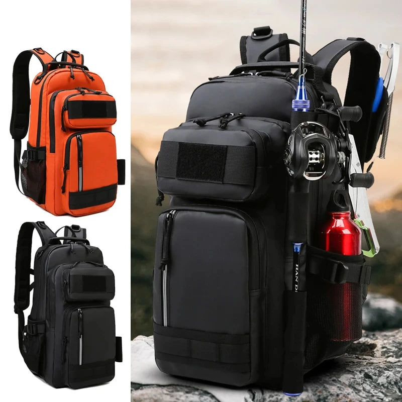 Wasserdichter Rucksack Angelködertasche. Ideal für Outdoor-Aktivitäten wie Reisen, Wandern und Camping