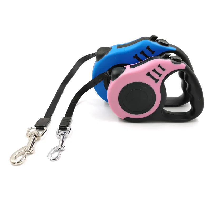 Retractable Dog Leash 3M/5M – Flexibles, automatisches Hundegeschirr für kleine, mittlere und große Hunde, perfekt für unterwegs