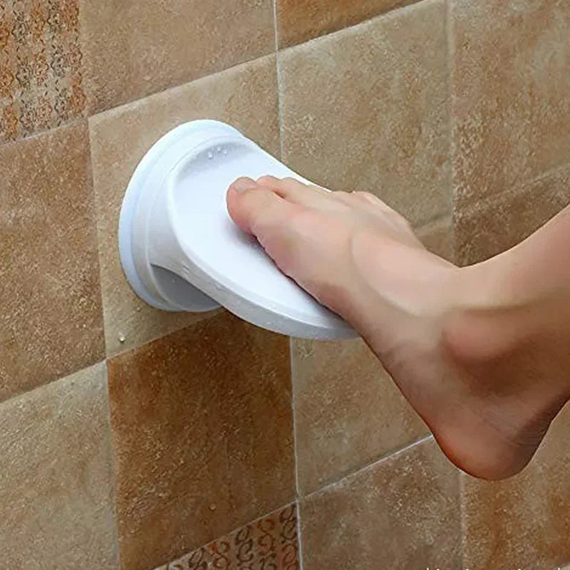 Sicherer Dusch-Fußpedalhalter – Anti-Rutsch-Fußstütze mit Saugnapf für das Badezimmer – Perfekte Unterstützung beim Rasieren und Füßewaschen