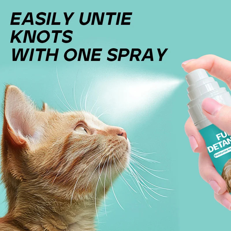 Entwirrungs- & Pflege-Spray für Haustiere – Nährt, glättet & verleiht lang anhaltendes Volumen