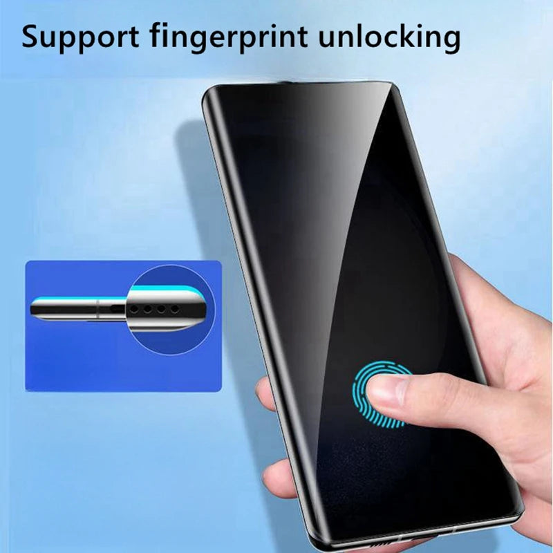 1-3 Stück Curved Screen Protector für Samsung Galaxy S23 Ultra, S22 Ultra und S24 Ultra – Keramik Displayschutzfolie