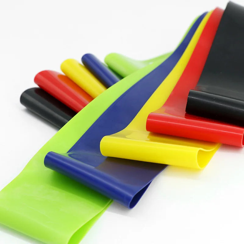Yoga und Gym Resistance Bands – Unisex Fitness Gummibänder für Krafttraining und Pilates, tragbare Trainingshilfe für Zuhause
