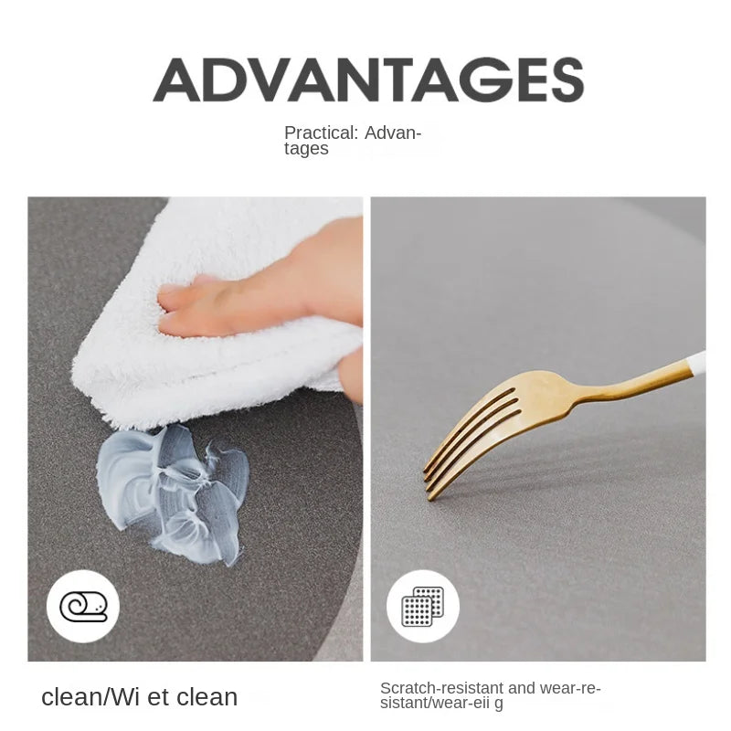 Super Saugfähige Antirutsch-Badmatte - Fußmatte für Badezimmer, Toilette, Küche und Wohnzimmer Hochwertige und wasserdichte Badmatte