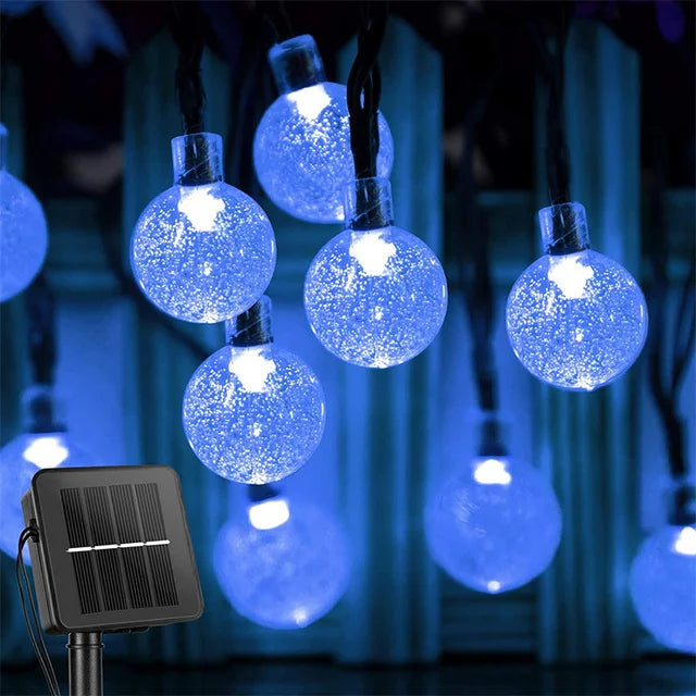 Solarlichterkette Außen – 200 LEDs, IP65 Wetterfest, für Garten & Terrasse