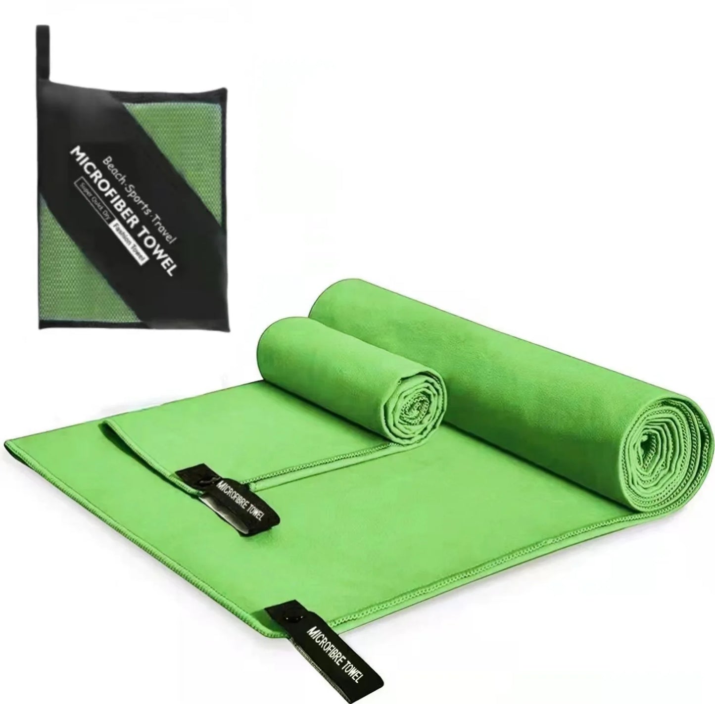 Sport Mikrofaser Handtuch – Ultralight & schnell trocknend, ideal für Pool, Gym, Yoga und Strand