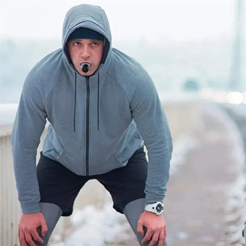 Lungen-Atemtrainer – Fitness- und Expirationsgerät aus Silikon für Hochleistungstraining & Atemübungen im Freien