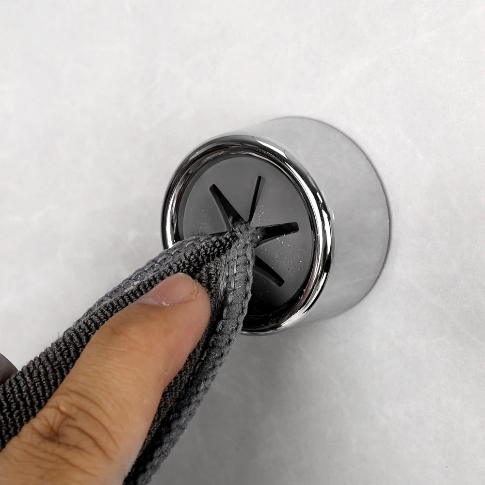 6/1 Stück Selbstklebender Handtuch- und Geschirrtuchhalter – Wandmontierter Organizer für Bad und Küche, Aufbewahrung für Lappen und Tücher ohne Bohren
