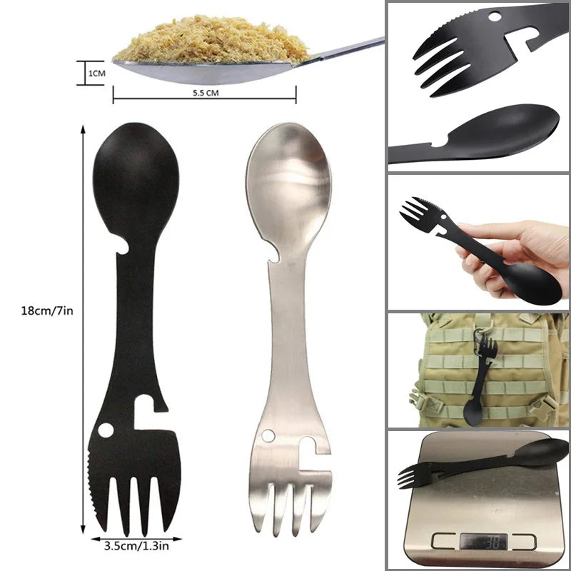 Camping-Besteck Multitool 5-in-1