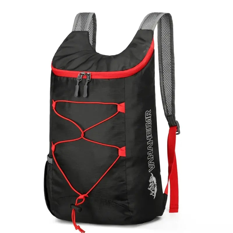 Leichter und wasserdichter Outdoor-Falt-Rucksack – Multifunktionale Nylon-Tasche mit hoher Dichte, perfekt für Sport, Camping, Wandern und Reisen