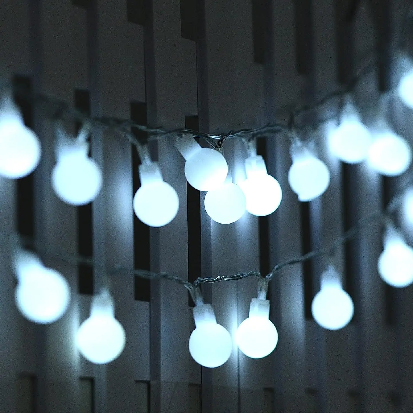 10 m LED-Globus-Lichterkette – USB/Batterie, Mini Fairy Lights, Für Innen- & Außenbereich wie Garten, Zelt & Party