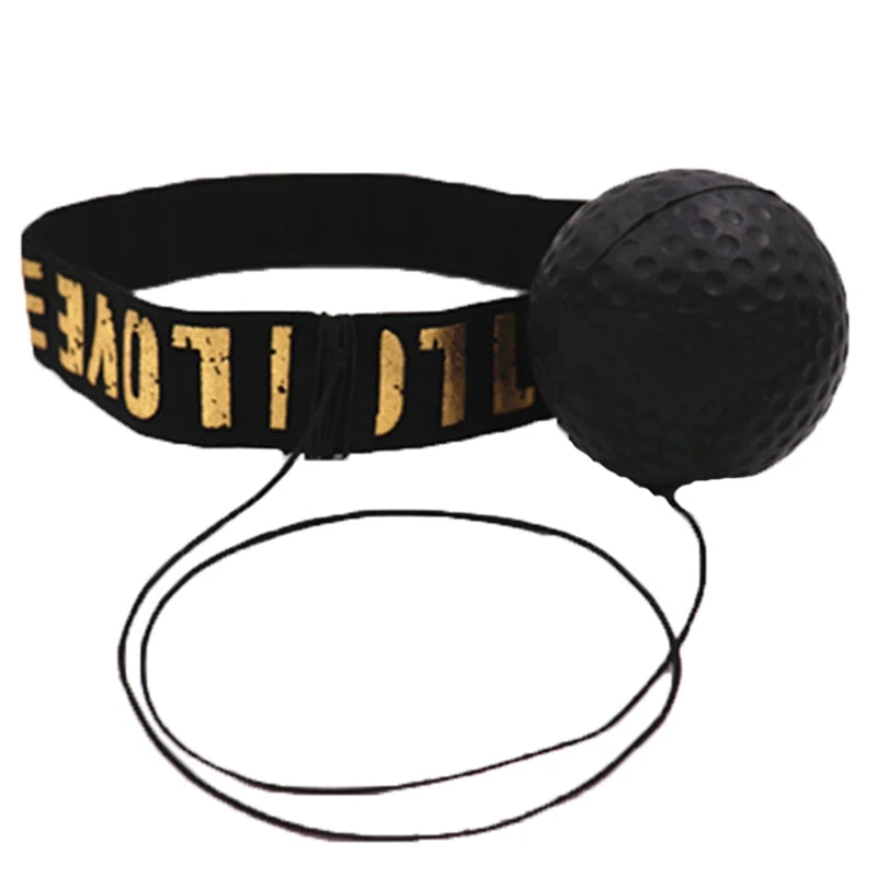 Fitness und Stressabbau mit dem Box Reflex Speed Punch Ball Set - Reaktionskraft- und Hand-Auge-Koordinationstraining für Boxfans, Boxtrainer und Boxball für zu Hause