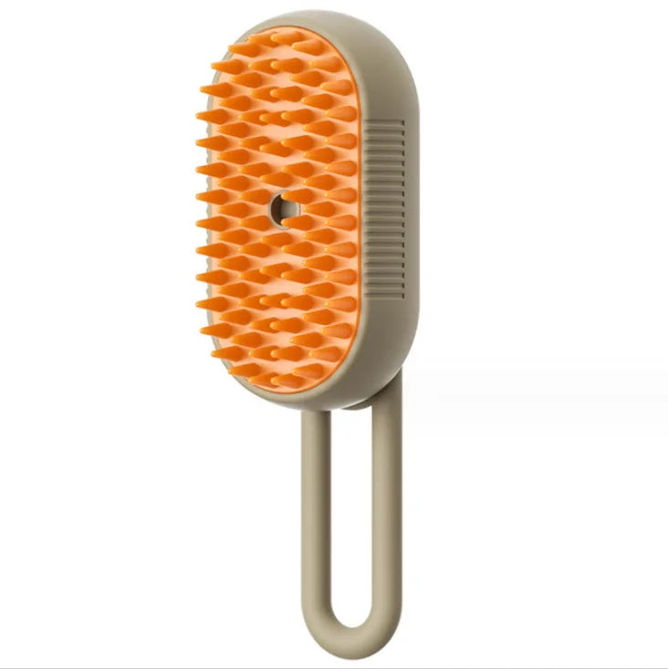 Elektrischer Sprühkamm für Katzen und Hunde – Neuer Pet Spray Comb mit Ein-Knopf-Sprühfunktion, Anti-Fliegenschutz und Massagebürste