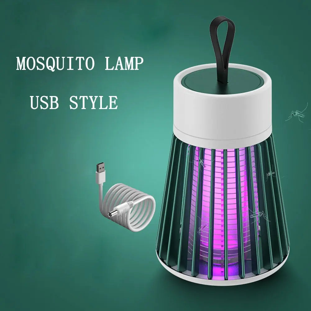 Elektrische Moskito-Killer-Lampe mit USB – Fliegenfalle, Insektenvernichter und Mückenabwehr, ideal für Schlafzimmer und Outdoor, effektiver Mücken- und Insektenfang